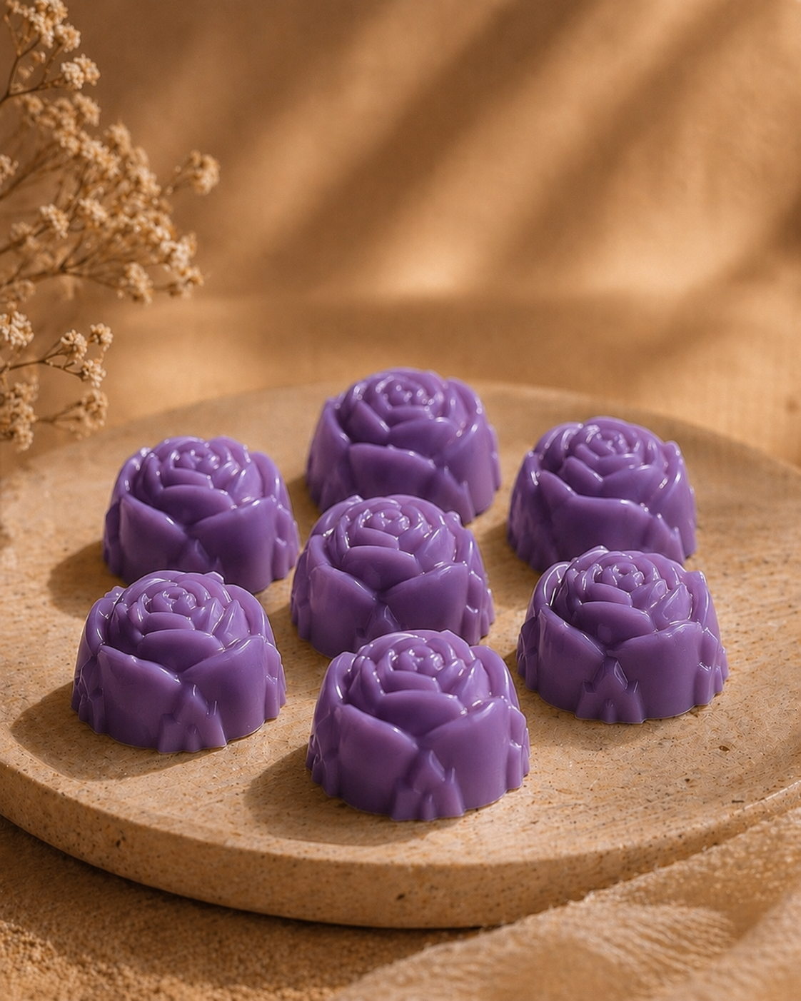 Fondants parfumés à la Violette