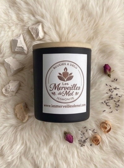 Bougie 230g personnalisable- Les Merveilles de Mel