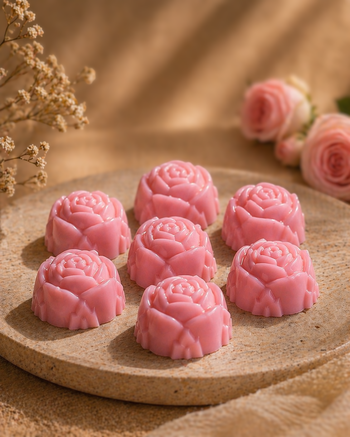 Fondant artisanal Rose