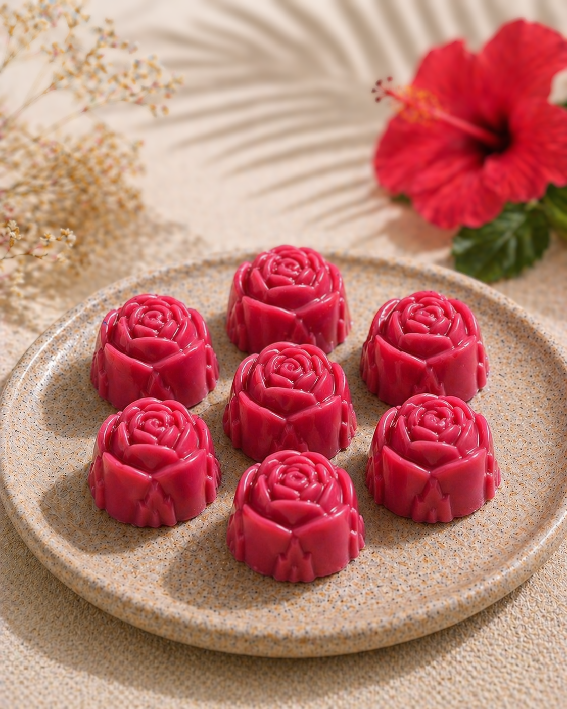 Fondant artisanal Hibiscus