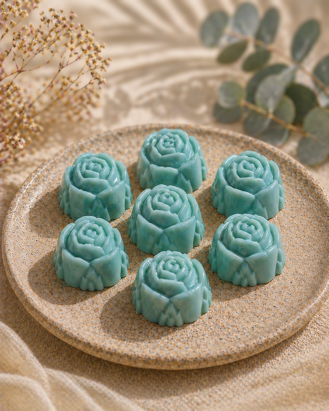 Fondant parfumé eucalyptus artisanal – cire fondante notes fraîches